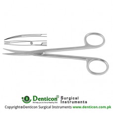 Metzenbaum Dissecting Scissor Curved - Sharp/Sharp - Toothed Stainless Steel, 14.5 cm - 5 3/4"